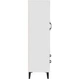 Visoka komoda bijela 70 x 31 x 115 cm od konstruiranog drva | shoptok.hr