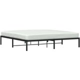 Metalni okvir za krevet crni 193x203 cm | shoptok.hr