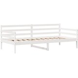  Dnevni krevet s ladicama bez madraca bijeli 90x190 cm masivno drvo | Shoptok.si