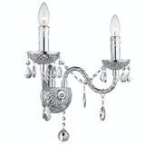 Toolight Zidni svijećnjak EBT019-2W Chrome | shoptok.hr