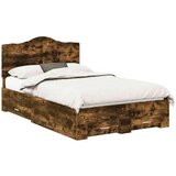  Konstrukcija postelje z vzglavjem Dimljeni oreh 120 x 200 cm, (5000102608) | Shoptok.si