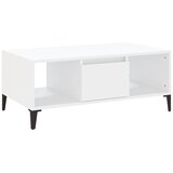  Stolić za kavu bijeli 90 x 50 x 36,5 cm od konstruiranog drva | Eponuda.com