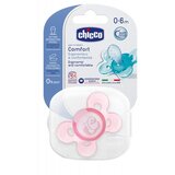 Chicco cucla Giotto Comfort silikon 0-6m 1 kom roze Cijene