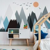 Ambiance Stenska nalepka Giant Kid Sticker Scandinavian Mountains Parka Cene