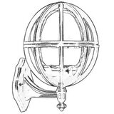 Opviq Vanjska zidna lampa BAP-68080-BSY-M1, IP65, E27, 34 cm, Crna | Eponuda.ba