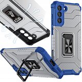 HURTEL CRYSTAL RING ETUI CASE OBUDOWA POKROWIEC DO SAMSUNG GALAXY S22+ NIEBIESKI, (21972696) | Shoptok.si