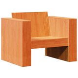 vidaXL Vrtna sofa voštano smeđa 79 x 60 x 62 cm od masivne borovine | shoptok.hr