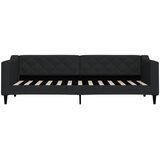  Dnevni krevet na razvlačenje s ladicama crni 80x200 cm tkanina | shoptok.hr