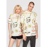 Market Majica Unisex SMILEY Coloring 399001096 Bela Relaxed Fit