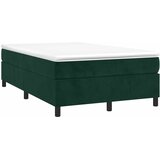  box spring s madracem tamnozeleni 120x190 cm baršunasti | shoptok.hr