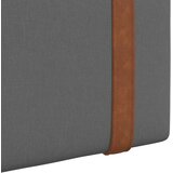  Držeće uzglavlje Zidne Tamno siva 130 x 55 x 5 cm Antikni PU | shoptok.hr