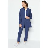 Trendyol Two-Piece Set - Navy blue - Relaxed fit Cene