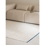 noo.ma Modra/bež ročno tkana volnena preproga 140x200 cm Lenu – | Shoptok.si