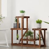  Stalak za cvijeće 90 x 25 x 73,5 cm od masivne jelovine | shoptok.hr