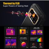 Ulefone Armor 27T Pro 5G 24/256GB, črna pametni robustni telefon Wärmebildkamera Android 14, 10600mAh, (21572557) | Shoptok.si