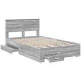  Konstrukcija postelje Siva Sonoma 120 x 200 cm Konstruiran les, (5000100682) | Shoptok.si