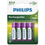 Philips R6B4A210/10 - 4 kom Punjive AA baterije MULTILIFE NiMH/1,2V/2100 mAh | Eponuda.com