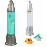 VERKGROUP Dekorativna LED RGB lava svetilka z ribicam 50cm, (20394777) | Shoptok.si