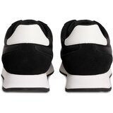 Calvin Klein Jeans Niske tenisice 'RETRO RUNNER LACE UP NY-SU' crna / bijela | shoptok.hr