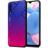 Cadorabo Ohišje, združljiv s Samsungom v vijolični - rdeči - dvobarvni zaščitni pokrov iz silikona TPU in hrbta iz kaljenega stekla, (20571649) Cene
