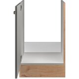 XXXL Kuhinjska Spodnja Omarica Shadow, Siva, Barva Hrasta | Shoptok.si