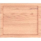  Zidna polica svjetlosmeđa 60x50x(2-4) cm obrađena hrastovina | Eponuda.ba