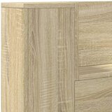  Uzglavlje Sonoma hrast 120 x 16 5 x 103 5 cm Konstruirano drvo | shoptok.hr