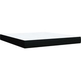  Krevet s oprugama i madracem crni 180x200 cm od tkanine | shoptok.hr