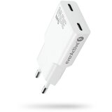 EverActive Charger 2 x USB-C Quick Charge 4+ 30W SUPER SLIM white Cijene