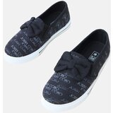 Gemre Black children's sneakers with a bow Missi | Shoptok.si