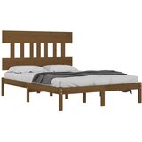  Okvir za krevet od masivne borovine boja meda 200 x 200 cm | shoptok.hr