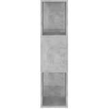 Ormarić za knjige / pregrada boja betona 60x24x94 cm drveni | Eponuda.com