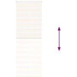 Zebra zavjesa Mramorna bež 80x230 cm Širina tkanine 75,9 cm Poliester | Shoptok.si