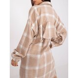 ex moda Shirt-EM-KS-180-3.93P-beige | Shoptok.si