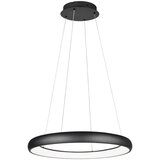  Crna LED viseća svjetiljka s mogućnosti zatamnjivanja s metalnim sjenilom ø 75 cm Cardona – | shoptok.hr