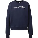 Tommy Hilfiger Sweater majica svijetlobež / morsko plava