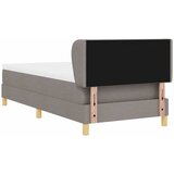  s opruga kutije Sivo-smeđa 90 x 200 cm tkanina | shoptok.hr