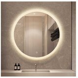 S6_Steklarstvo_sest S6 STEKLARSTVO ŠEST Okroglo LED ogledalo S617C, fi 60cm, LED kopalniško ogledalo Cene