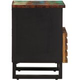  Noćni ormarić 40 x 34 x 46 cm od masivnog obnovljenog drva | shoptok.hr