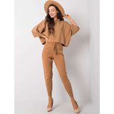 RUE PARIS Pants-269-SP-5254.96P-light brown | Shoptok.si