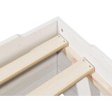 vidaXL Okvir kreveta bez madraca slaganje bijeli 90x190 cm puno drvo | shoptok.hr