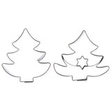Orion Jeklen modelček za pi&amp;scaron;kote v obliki božične jelke 4,5 cm 2 kosa., (5000037071) Slike