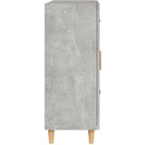  Komoda siva boja betona 69 5x34x90 cm od konstruiranog drva | shoptok.hr