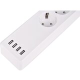  Produžni kabl sa prekidačem 1,8 m, 4x USB i Wi‑Fi (Tuya), SCHUKO Slike