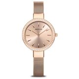 Bering ženski analogni ručni satovi 16831-366 classic ladies polished rose gold Cene