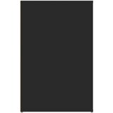  Radni stol crni 100 x 49 x 75 cm od konstruiranog drva | Eponuda.ba