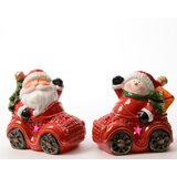 Other novogodišnja figura deda mraz u kolima led | ePonuda.com