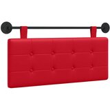  Držeće uzglavlje Zidne Lažna koža - Crvena 100 cm bez LED | shoptok.hr