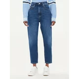 Tommy Jeans Jeans hlače DW0DW19244 Modra Mom Fit