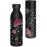 black hibiscus dvostruka metalna boca u ukrasnoj kutiji 600ml